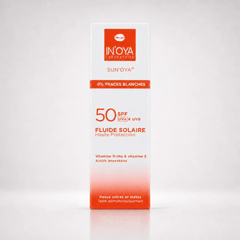 IN'OYA Mon Fluide Solaire SUN’OYA® SPF50 - écran solaire peau noire