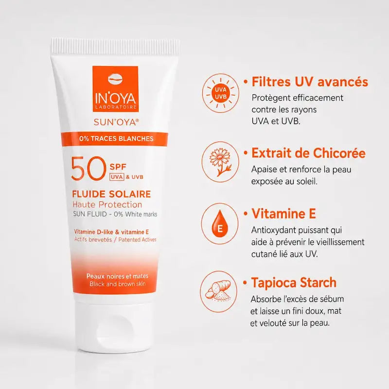 Mon Fluide Solaire SUN’OYA® SPF50 - IN'OYA