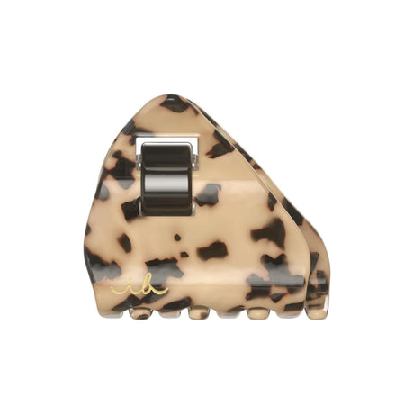 Grande pince crabe leopard sans métal Invisibobble