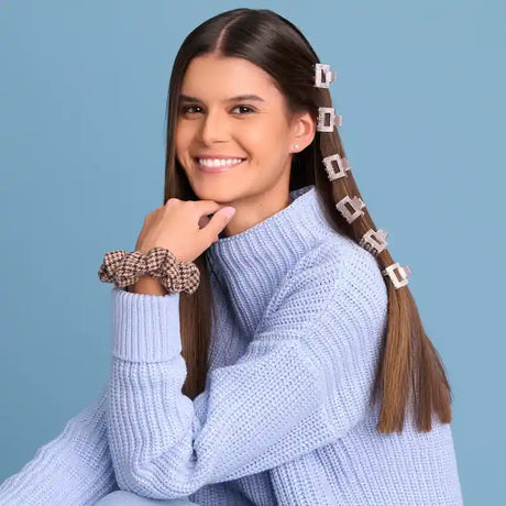 Sprunchie Jacquard Elegant Excellent maintient sur chignon ou queue de cheval Invisibobble