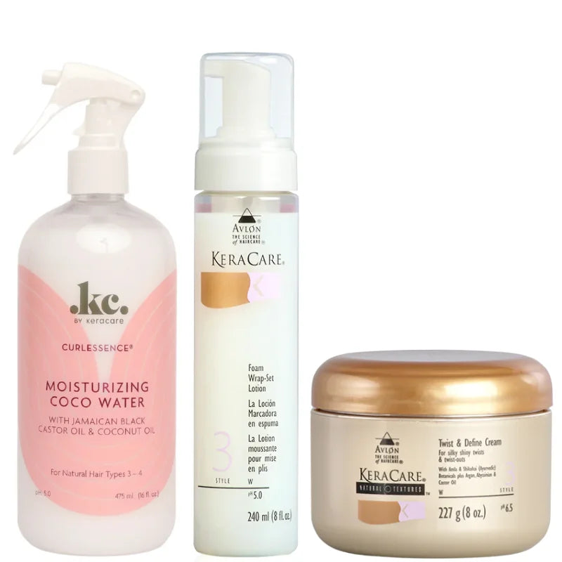 KeraCare Natural Textures Programme Twist et Tresses