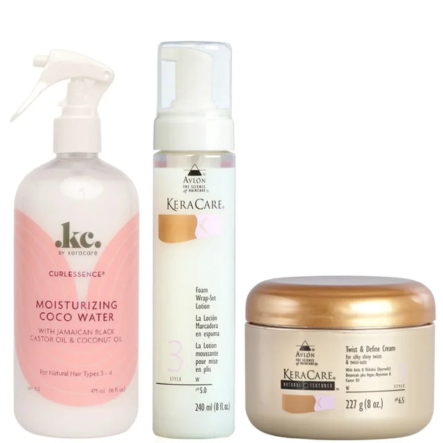 KeraCare Natural Textures Programme Twist et Tresses