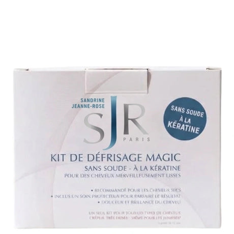 SJR Paris Kit De Défrisage à la Keratine Magic sans soude pour un lissage parfait