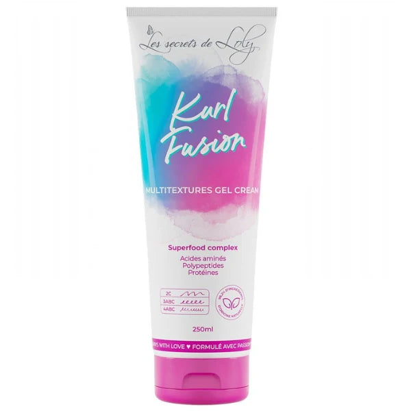 Les Secrets de Loly Kurl Fusion Soin hydratant nourrissant pour cheveux bouclés, frisés, crépus - 250ml
