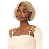 Perruque blonde bob avec lace front HD transparent glueless Outré Hair