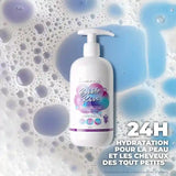 Soin lavant doux Hydratant Bébé Corps et Cheveux à l'avoine colloïdale et extrait de pastèque 400ml