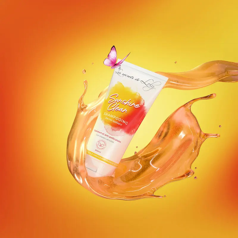Shampoing dermo-apaisant pour cuir chevelu sensible à 98,6 d'ingrédients d'origine naturelle