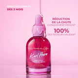 Texture gélifiée légère du sérum Kurl Hero Les Secrets de Loly : application facile et absorption rapide