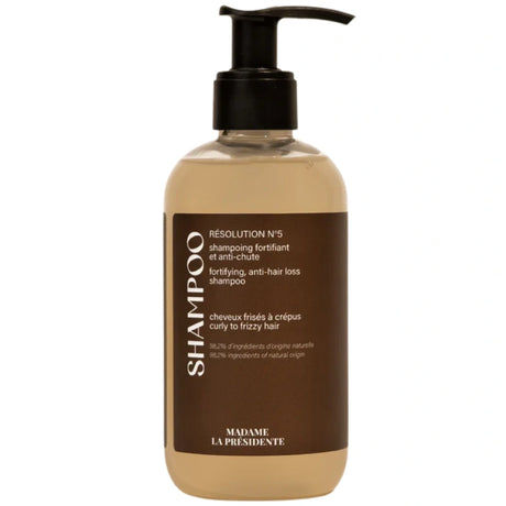 Madame La Présidente Shampoing Fortifiant & Anti chute Cheveux Crépus à Frisés