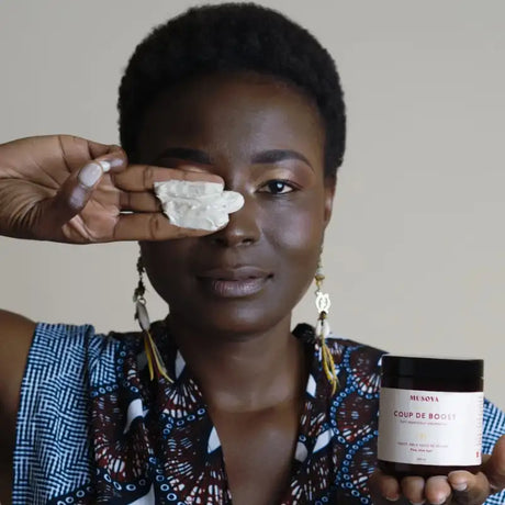 Masque Nourrissant Cheveux Crépus Fins à l'Amla, Karité - Musoya