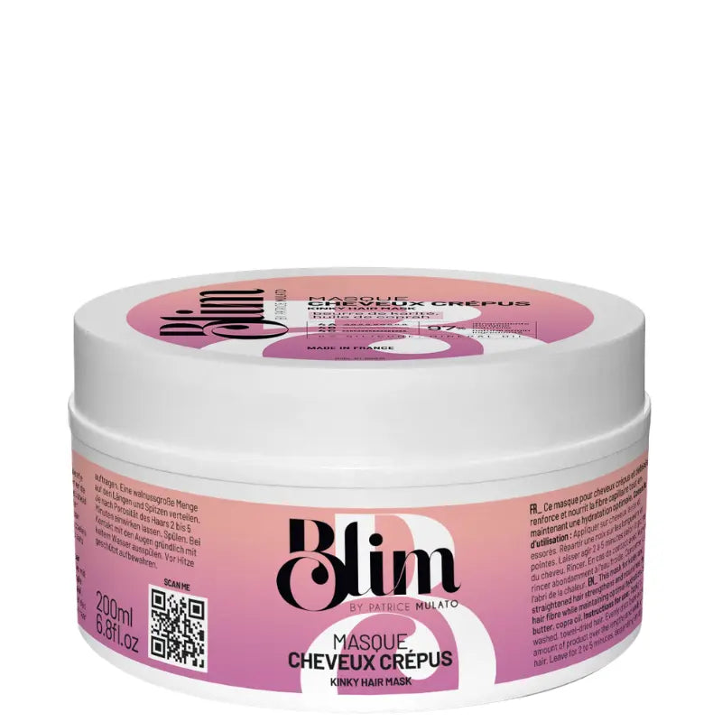 Masque hydratant cheveux crépus BLIM Mulato 200ml
