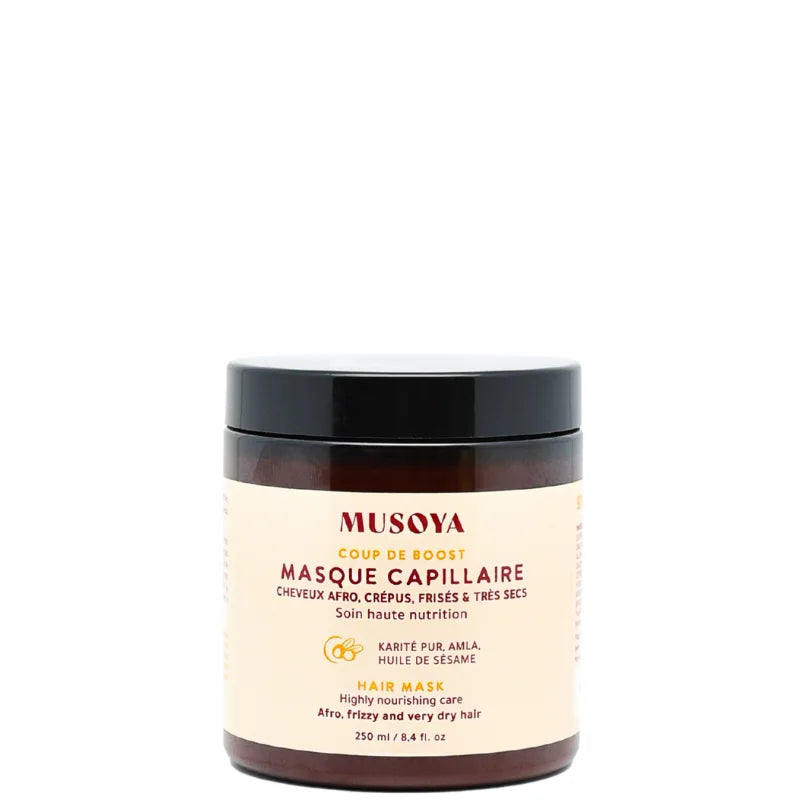 Masque capillaire Répare et apporte du volume aux cheveux crépus, frisés et fins. 250ml