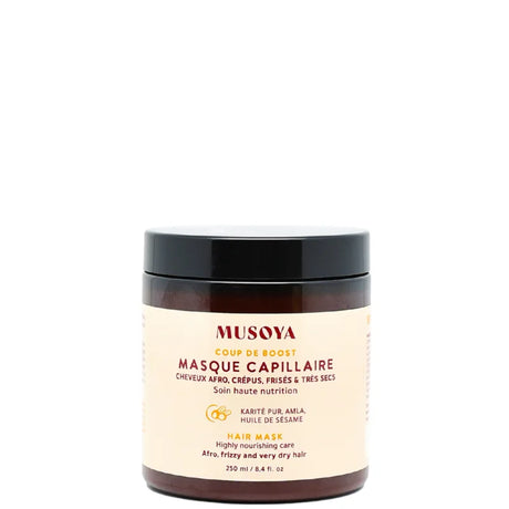 Masque capillaire Répare et apporte du volume aux cheveux crépus, frisés et fins. 250ml