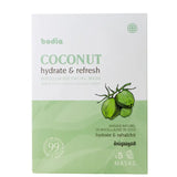 Masque Visage Bio-cellulose à l'eau de coco (1 unité) - Bodia