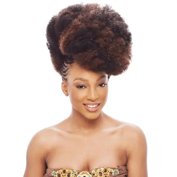 Mèches 2X Afro Kinky Bulk 24 pouces Janet Collection