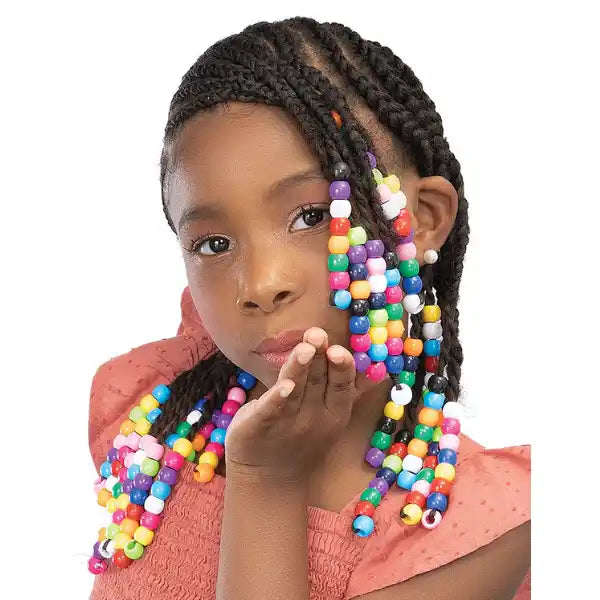 Mèches pour braids pre-strectched X6 pour enfants Teeny 28 pouces Janet Collection