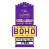 Mèches pour Boho Braids Pre-Stretched Boho Deep Bulk - Outré
