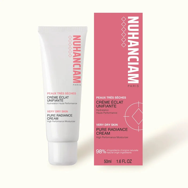 Nuhanciam Crème Éclat Unifiante Hydratante pour Peaux Noires et Mates
