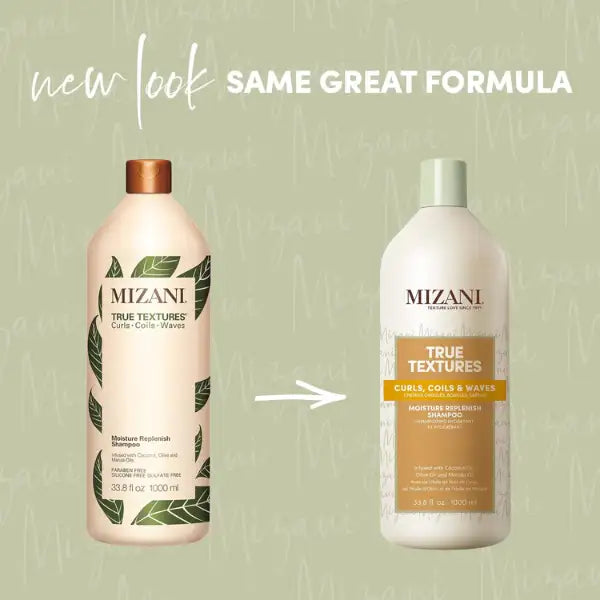 Changement de packaging Mizani True Texture Moisture Replenish Shampoo 1L