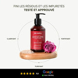 Shampoing clarifiant 93% naturel contre résidus sur cheveux locksés, crépus Avis