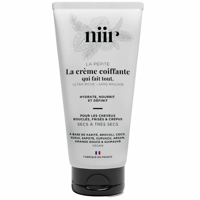 La Pépite NIIR Crème Coiffante Cheveux bouclés frisés crépus sans parfum 