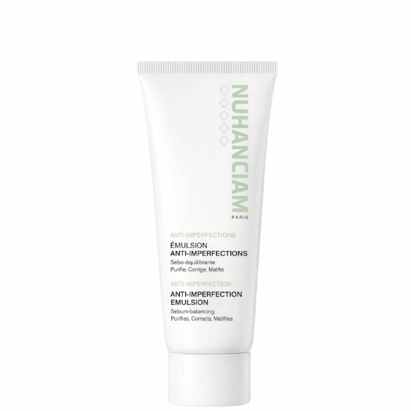 Nuhanciam Émulsion anti-imperfections purifiante et matifiante pour peaux à tendance acnéique