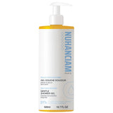 Gel Douche sans savon à 91% d'ingrédients d'origine naturel pour peux sèches Nuhanciam - Grand format 500ml