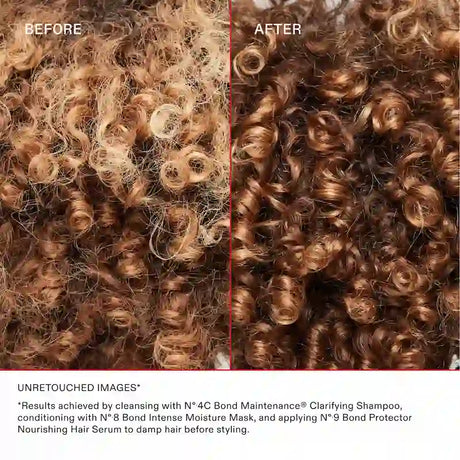 Avant / Après Shampoing Olaplex clarifiant Cheveux Bouclés 250ml