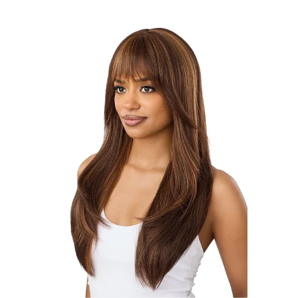 Wig outre en yaki hair longue. Modèle pop 104 par Outré hair