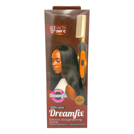Peigne chauffant professionnel Dreamfix pour lisser les perruques et tissage