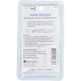 Vanilles ou tresses avec perles en bout : pour une finition originale