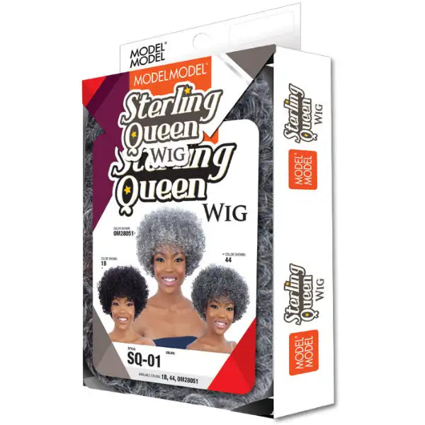 Perruque Afro bouclée Model Model SQ-01 Sterling Queen wig