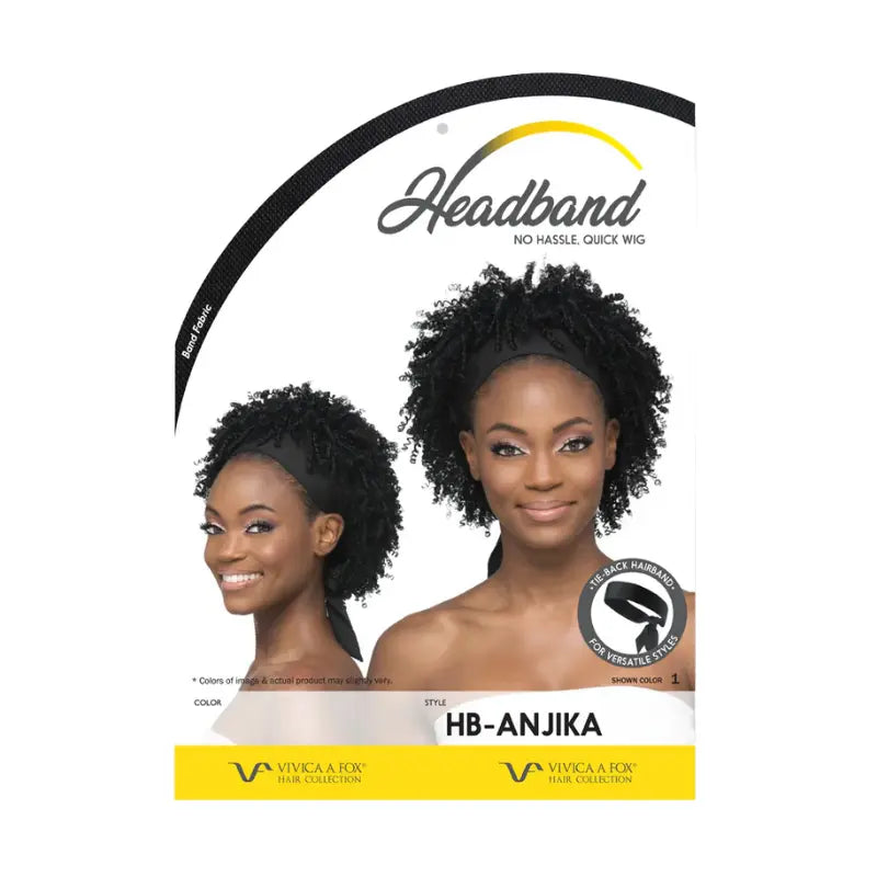 Perruque Bandeau Afro Curly Anjika - Vivica Fox
