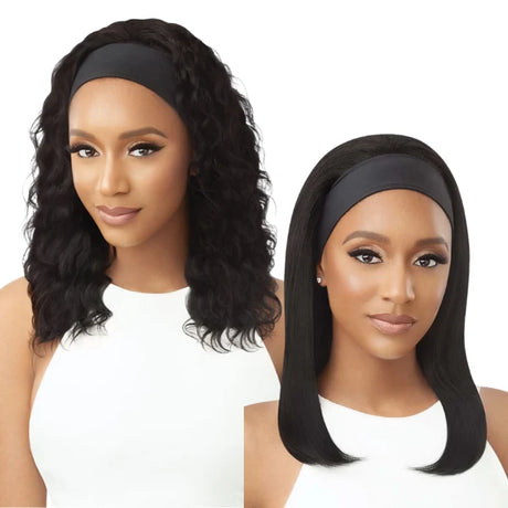 Perruque Bandeau Bouclée Cheveux Humains - Outré Loose Deep 20 pouces Grade 9+