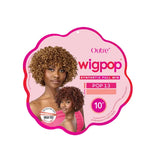 Perruque courte bouclée avec Frange Wigpop 13