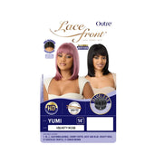 Perruque Lace Front bob avec frange Yumi - Outré