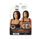 Perruque naturelle carré lisse HH-Virgin Hair 10" - Outré