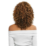 Perruque Curly HD Lace Mi-longue Amanda - Vanessa