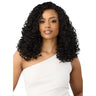 Perruque demi-tête bouclée et curly mi-longue en couleurs Noir 1B Outre Susannah