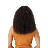 Perruque Demi-tête bouclée volumineuse Human Hair HH DEEP CURL 18" - Outré