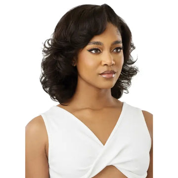 Demi-perruque Synthétique 60cm Noir - Réf 014, Bonnet Moyen, Neuf Avec étiquettes