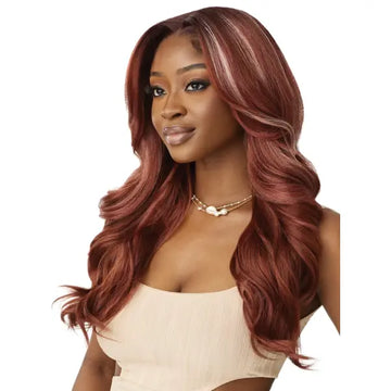 Perruque Courte Bandeau Chocolat Cuivré Clair - Dorothee, Couleur 627C