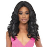 Perruque lace front hd yaki waxy Roxie noir 1B Natural Me Janet collection