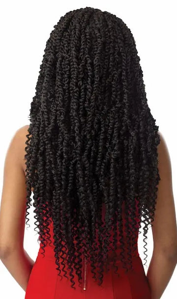 Perruque 4X4 Lace Tress e PASSION TWIST 28 X Pression Outr Diouda
