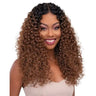 Perruque lace HD curly longue chocolate sans colle Janet Collection Jane