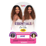 Perruque lace HD curly longue sans colle Janet Collection Jane