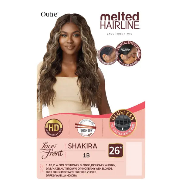 Perruque Lace HD Loose Wave Melted Hairline Outre Shakira