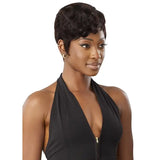 Perruque lace HD naturelle courte curly pixie cut Outre Fab & Fly Riri