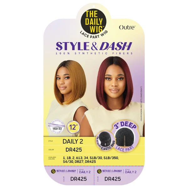 Perruque Bob Lace Part Lisse Daily 2 - Outré