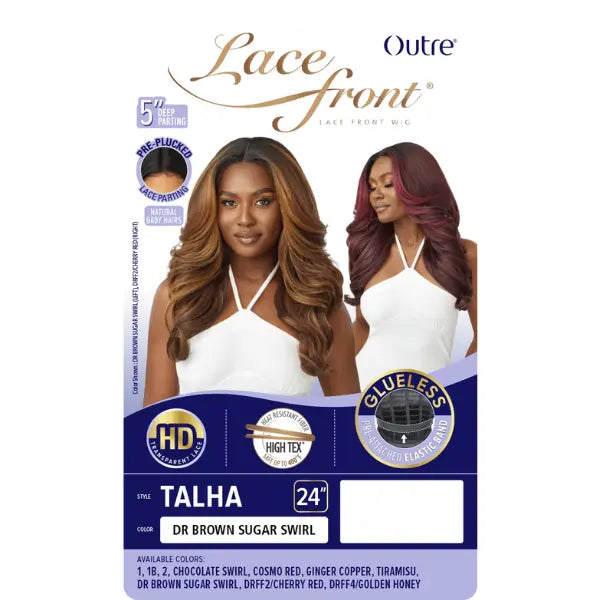 Perruque lace wig yaki wavy Outre Talha